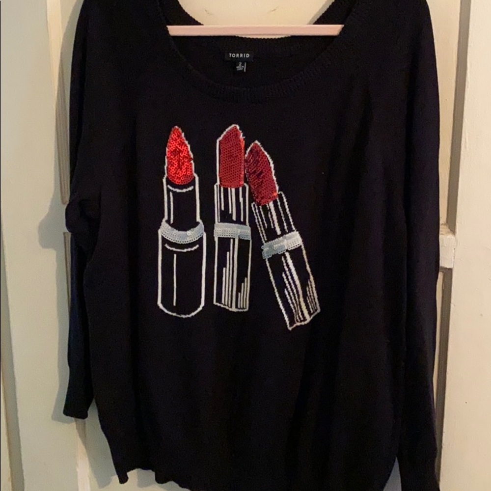 Black sweater